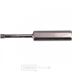 Diamantová korunka na sklo a keramiku, O 4 mm Diamantová korunka na sklo a keramiku, O 4 mm gallery main image