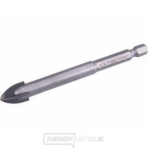 Vrták na sklo a keramiku z karbidu, O 12 mm Vrták na sklo a keramiku z karbidu, O 12 mm gallery main image