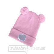 4x25lm čelovka s čelenkou, nabíjanie cez USB, ružová s trblietkami a bambuľkami, detská 4x25lm čelovka s čelenkou, nabíjanie cez USB, ružová s trblietkami a bambuľkami, detská náhled