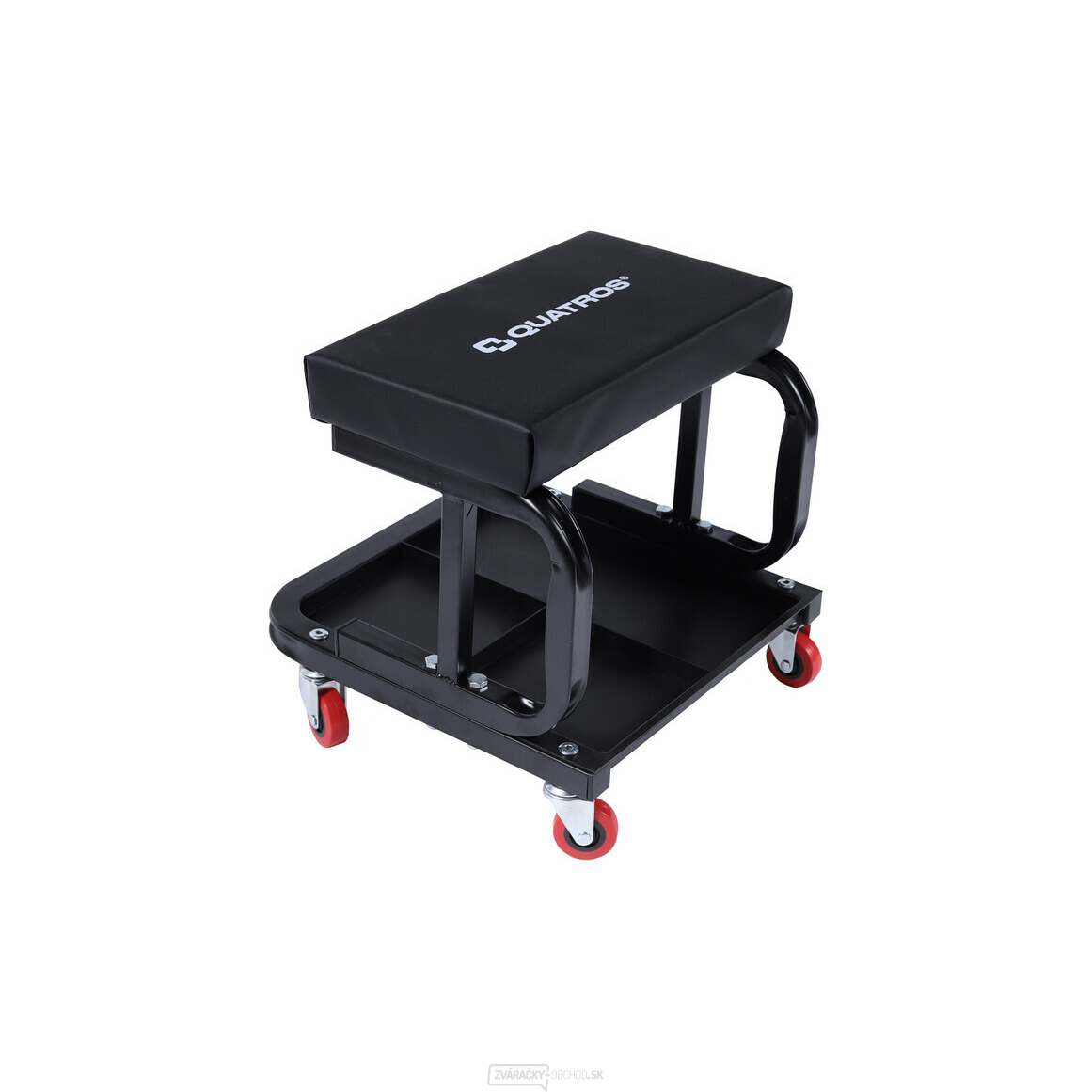 Dielenské sedadlo s úložným priestorom, pojazdné - QUATROS QS19407