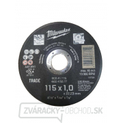 Milwaukee Rezný kotúč 115x1,0mm - 1ks Milwaukee Rezný kotúč 115x1,0mm - 1ks gallery main image