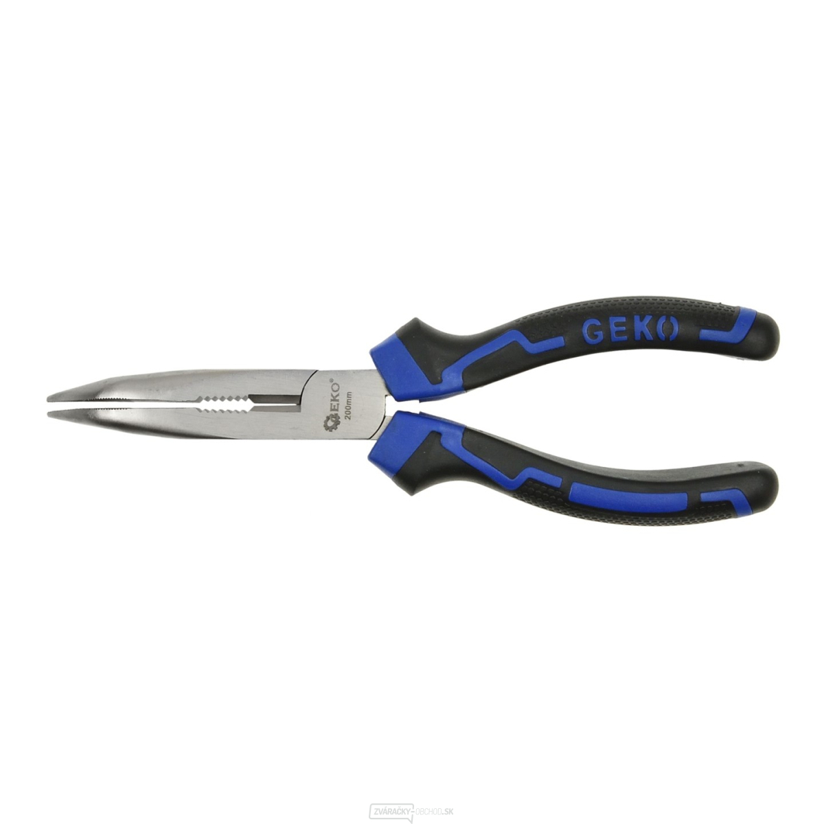 Kliešte na jemnú mechaniku PREMIUM zahnuté, dĺžka 200 mm