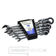 Očkoploché kĺbové kľúče s račňou, 8 - 19 mm, súprava 6 kusov náhled