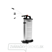 Vákuový odsávač oleja 9 l, ručný, 4 hadice Vákuový odsávač oleja 9 l, ručný, 4 hadice gallery main image