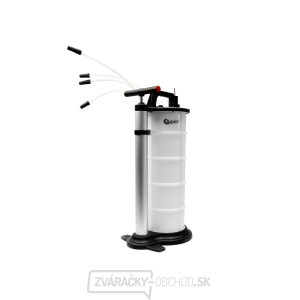 Vákuový odsávač oleja 9 l, ručný, 4 hadice Vákuový odsávač oleja 9 l, ručný, 4 hadice gallery main image