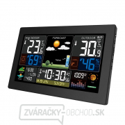 Meteostanica Solight, XL farebný LCD displej, teplota, vlhkosť, tlak, RCC, čierna Náhľad