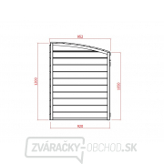 Záhradný úložný box LANITPLAST S752 Náhľad