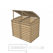 Záhradný úložný box LANITPLAST S752 gallery main image