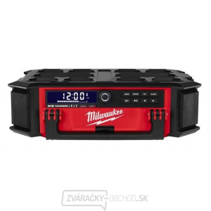 Milwaukee PACKOUT™ Rádio nabíjačka M18 PRCDAB+-0 gallery main image