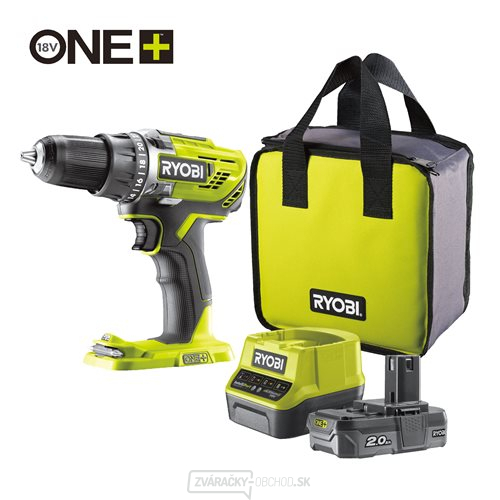Ryobi R18DD3-120S 18V Akumulátorový vŕtací skrutkovač (1x2.0Ah)