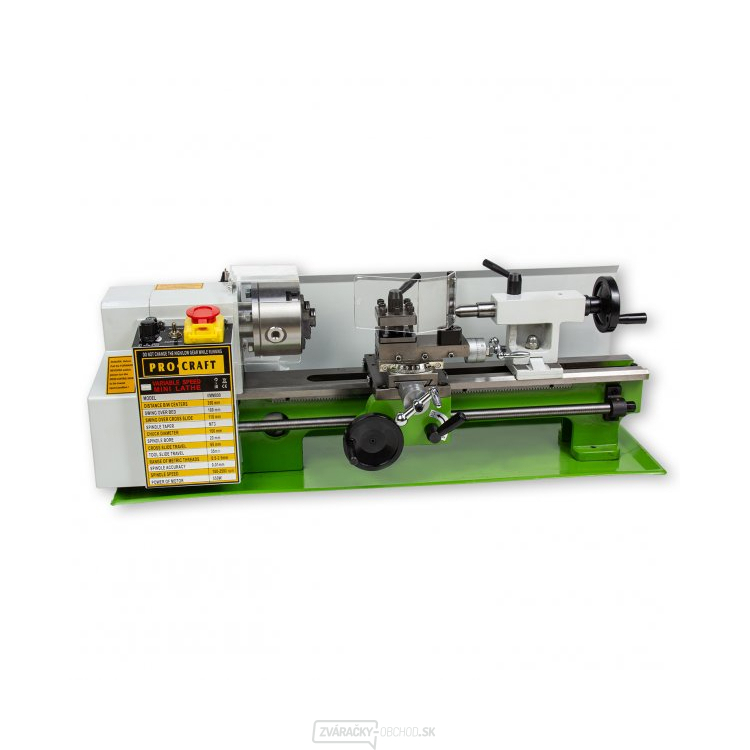 Sústruh na metal Procraft | VMM 800