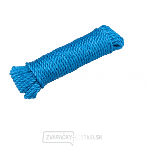 Krútená nylonová šnúra, ⌀6mm x 20m Krútená nylonová šnúra, ⌀6mm x 20m gallery main image