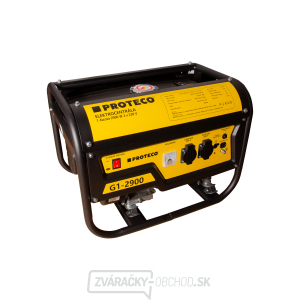 elektrocentrála 1-fázová 2900W (AC 2x230V, DC 1x12V) gallery main image