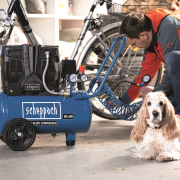 Scheppach HC 25 Si tichý bezolejový dvojvalcový kompresor 24 l Náhľad