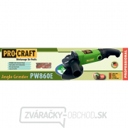 Uhlová brúska 125mm Procraft | PW860E Náhľad