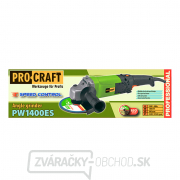 Uhlová brúska Procraft PW1400ES, 180mm | PW1400ES Uhlová brúska Procraft PW1400ES, 180mm | PW1400ES náhled