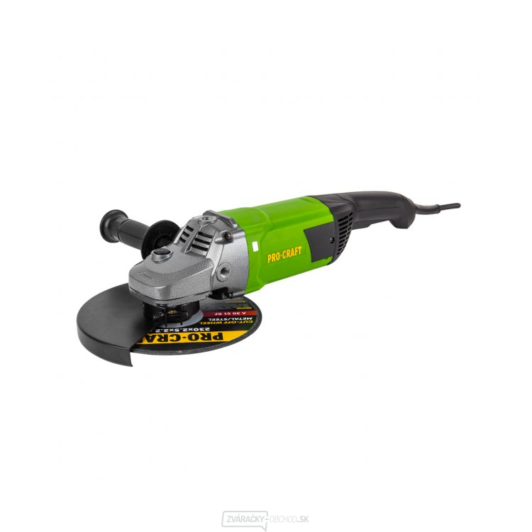 Uhlová brúska Procraft PW2650 (PW2600), 230mm | PW2650