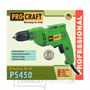 Vŕtačka PROCRAFT PS450 | PS450 Vŕtačka PROCRAFT PS450 | PS450 náhled