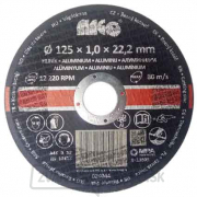 Rezný kotúč na hliník 125x1,0x22,2mm Rezný kotúč na hliník 125x1,0x22,2mm gallery main image