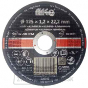 Rezný kotúč na hliník 125x1,2x22,2mm Rezný kotúč na hliník 125x1,2x22,2mm gallery main image