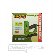 Elektrická sponkovacia pištoľ , PEH600 PROCRAFT | PEH600 Náhľad