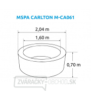 Bazén vírivý MSPA Carlton M-CA061 Náhľad