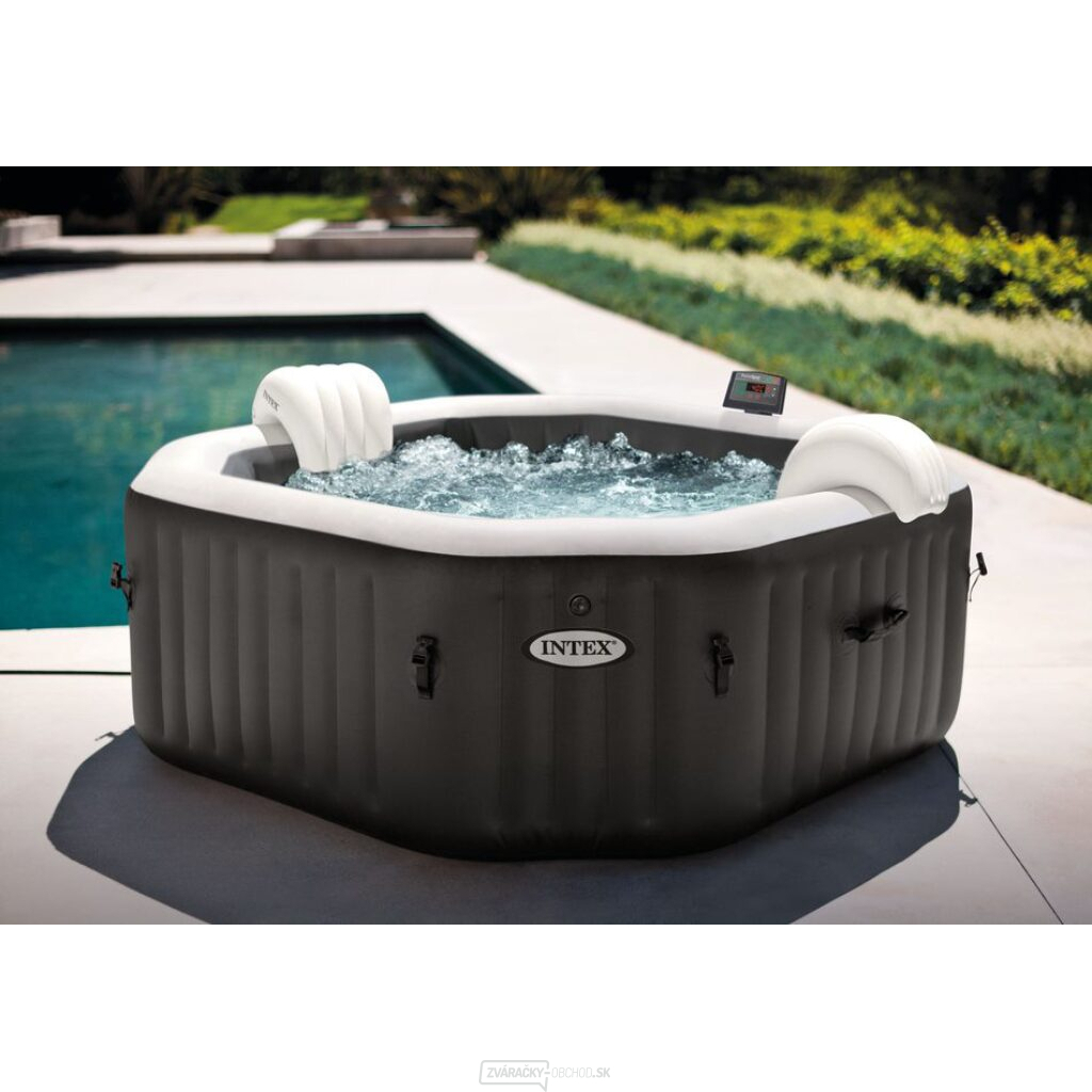 Bazén vírivý nafukovací Pure Spa - Jet & Bubble Deluxe HWS - Intex 28458EX