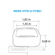 Bazén vírivý MSPA Vito U-VT061 Náhľad