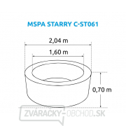 Bazén vírivý MSPA Starry C-ST061 Náhľad