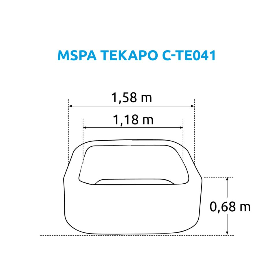 Bazén vírivý MSPA Tekapo C-TE041 Náhľad