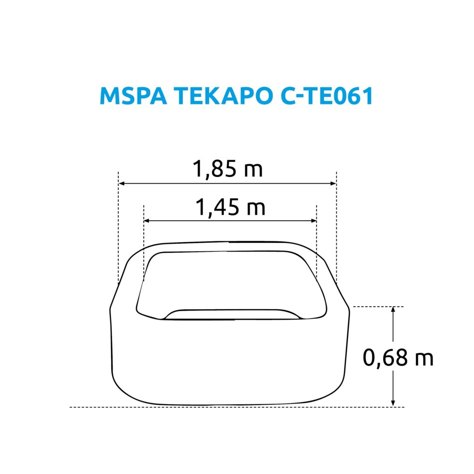 Bazén vírivý MSPA Tekapo C-TE061 Náhľad
