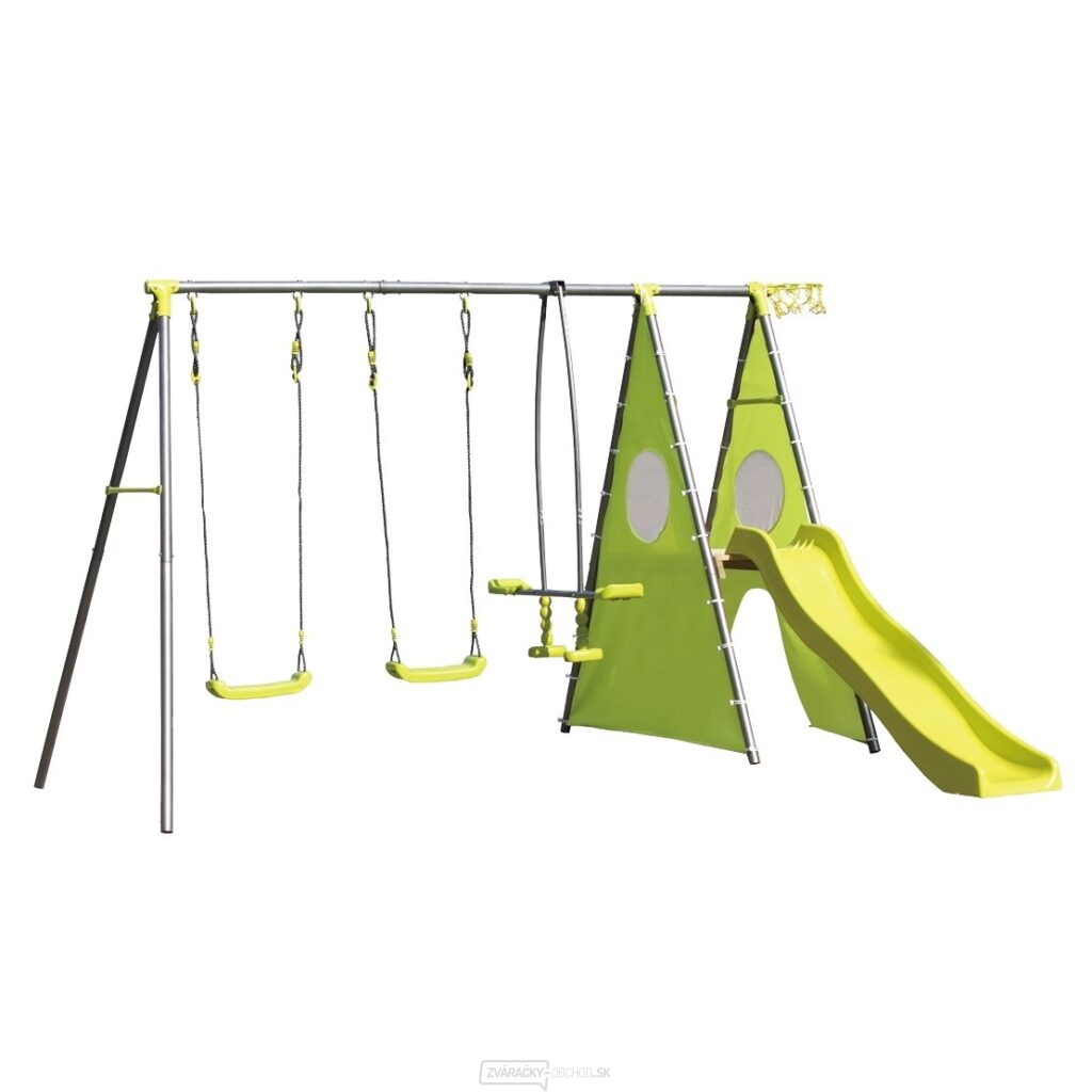 Zostava hojdačiek Marimex 112 so šmykľavkou