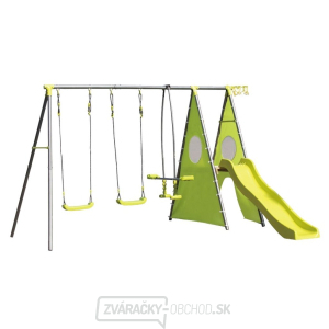 Zostava hojdačiek Marimex 112 so šmykľavkou Zostava hojdačiek Marimex 112 so šmykľavkou gallery main image