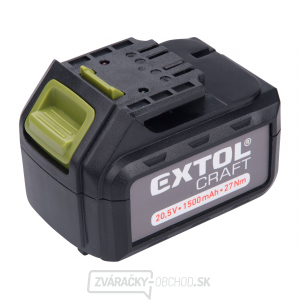 Nabíjateľná batéria, 20 V Li-ion, 1500 mAh Nabíjateľná batéria, 20 V Li-ion, 1500 mAh gallery main image