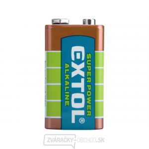 Alkalické batérie, 1ks, 9V (6LR61) Alkalické batérie, 1ks, 9V (6LR61) gallery main image