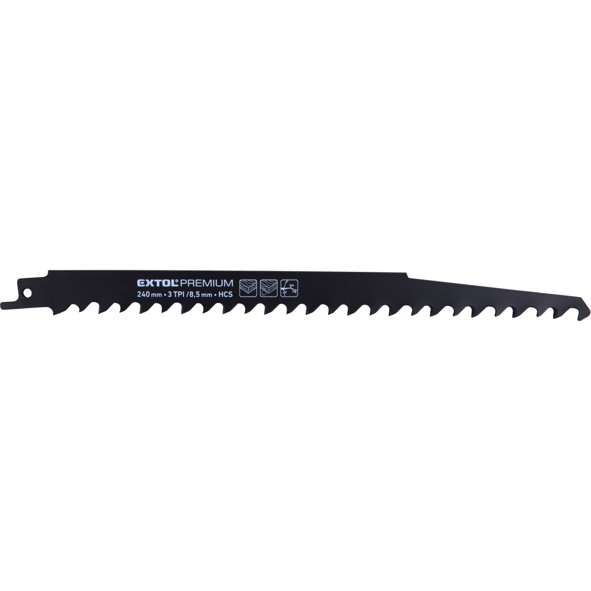 Pílové listy 3ks, 240x19x1,5mm, HCS