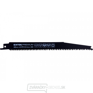 Pilové listy, 3ks, 200x19x1,25mm, HCS Pilové listy, 3ks, 200x19x1,25mm, HCS gallery main image