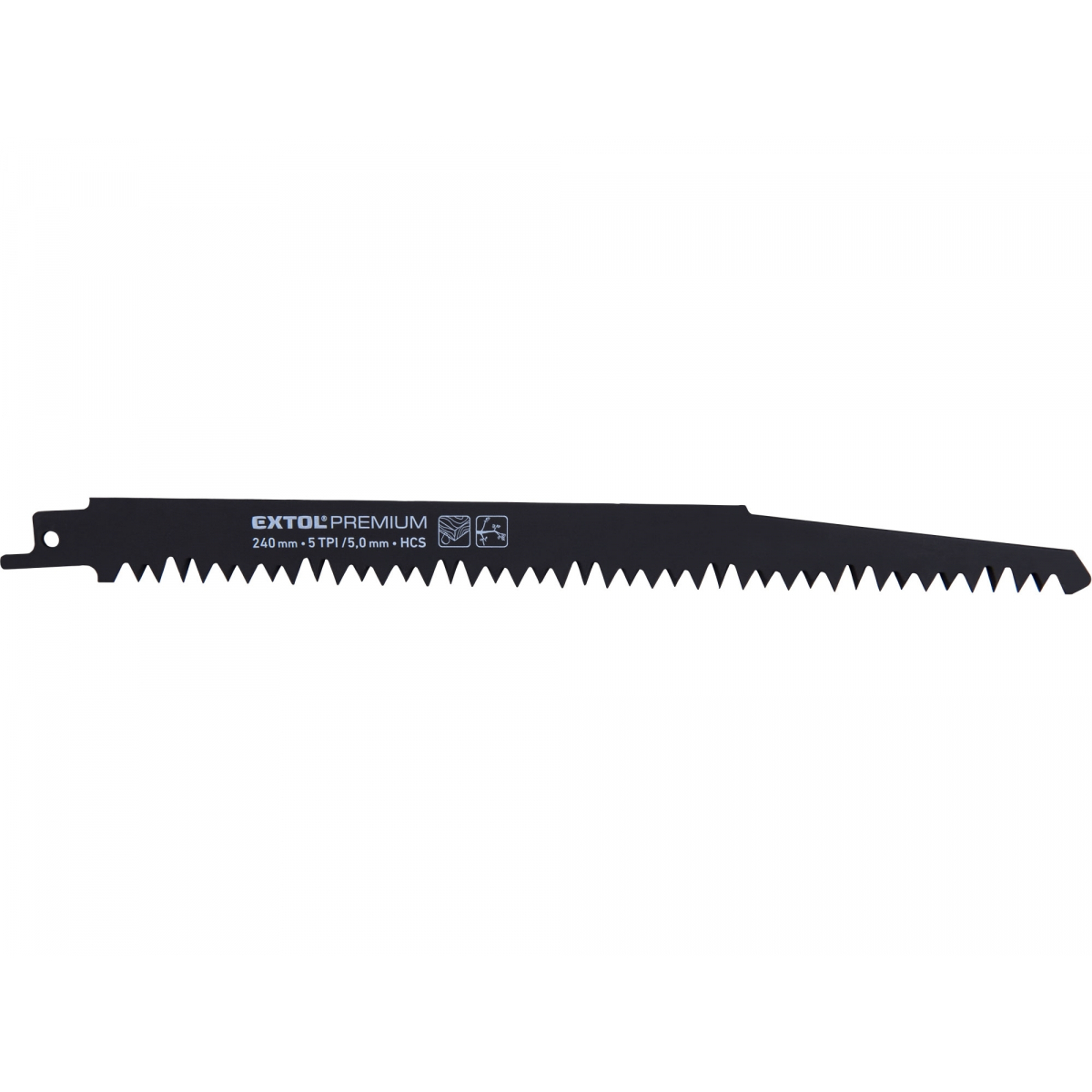 Pílové listy 3ks, 240x19x1,5mm, HCS