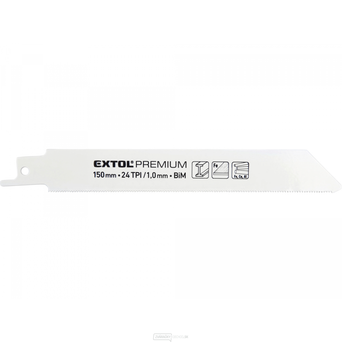 Pílové listy 3ks, 150x19x0,9mm, bimetal