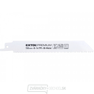 Pílové listy 3ks, 150x19x0,9mm, bimetal Pílové listy 3ks, 150x19x0,9mm, bimetal gallery main image