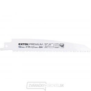 Pílové listy 3ks, 150x22x1,6mm, bimetalové Pílové listy 3ks, 150x22x1,6mm, bimetalové gallery main image