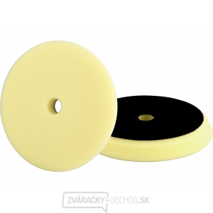 Kotúč leštiaci penový, orbitálny, T80, žltý, ⌀180x25mm, suchý zips ⌀152mm Kotúč leštiaci penový, orbitálny, T80, žltý, ⌀180x25mm, suchý zips ⌀152mm gallery main image