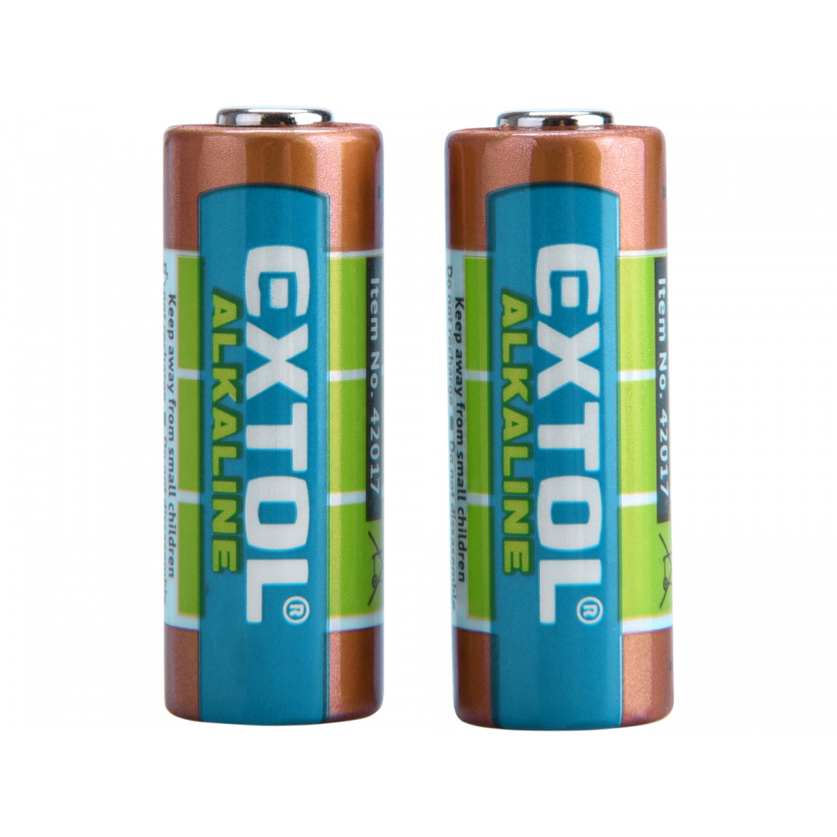Alkalické batérie, 2ks, 12V (23A)