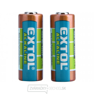 Alkalické batérie, 2ks, 12V (23A)