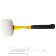 Palička gumová biela 450g, sklolaminátová rukoväť Palička gumová biela 450g, sklolaminátová rukoväť gallery main image