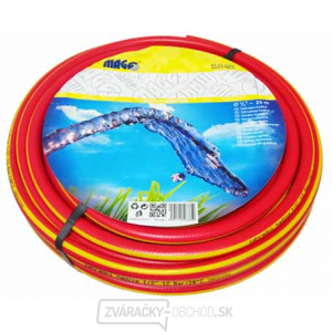 Záhradná hadica červená - žltý pruh 3/4 Záhradná hadica červená - žltý pruh 3/4