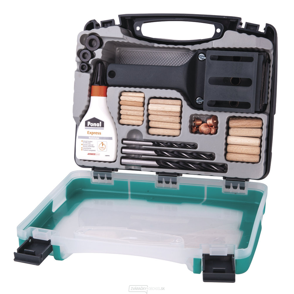 WOLFCRAFT - univerzálny box na drevené kolíky 6/8/10mm