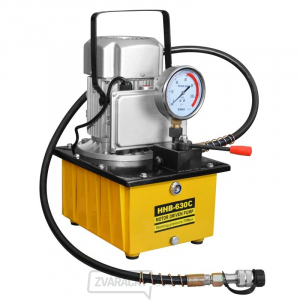 Elektrická hydraulická pumpa s tlakomerom HHB-630C