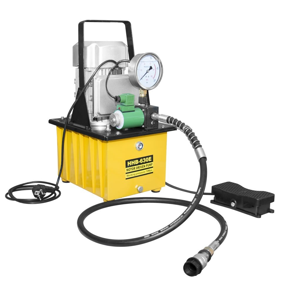 Genborx Nožná elektrická hydraulická pumpa s tlakomerom HHB-630E 890600HHB630E