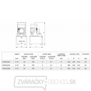 Elektrická hydraulická pumpa s tlakomerom HHB-630A Náhľad